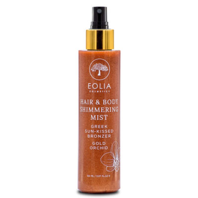 Hair & Body Mist Shimmering Golden Orchid 150ml Eolia