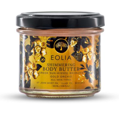 Body Butter Shimmering Golden Orchid 100ml - EOLIA